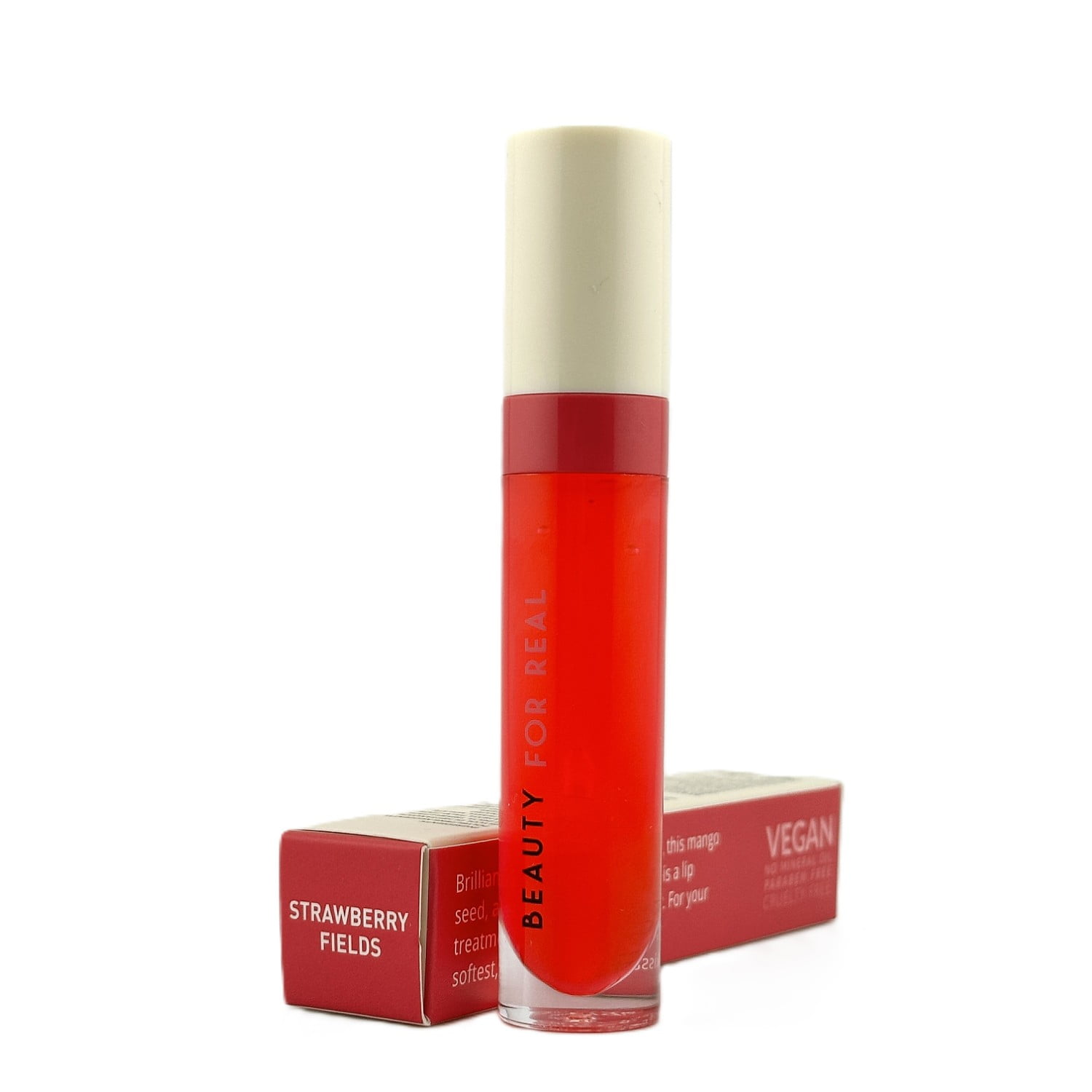 STRAWBERRY FIELDS 『Lips Like Strawberry』 BEAUTY FOR REAL Lip Revival Hydrating Oil - Strawberry
