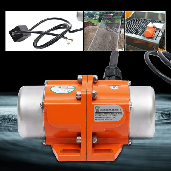 3600RPM Vibration Motor Electric Vibrating Asynchronous Vibrator 110V 40W