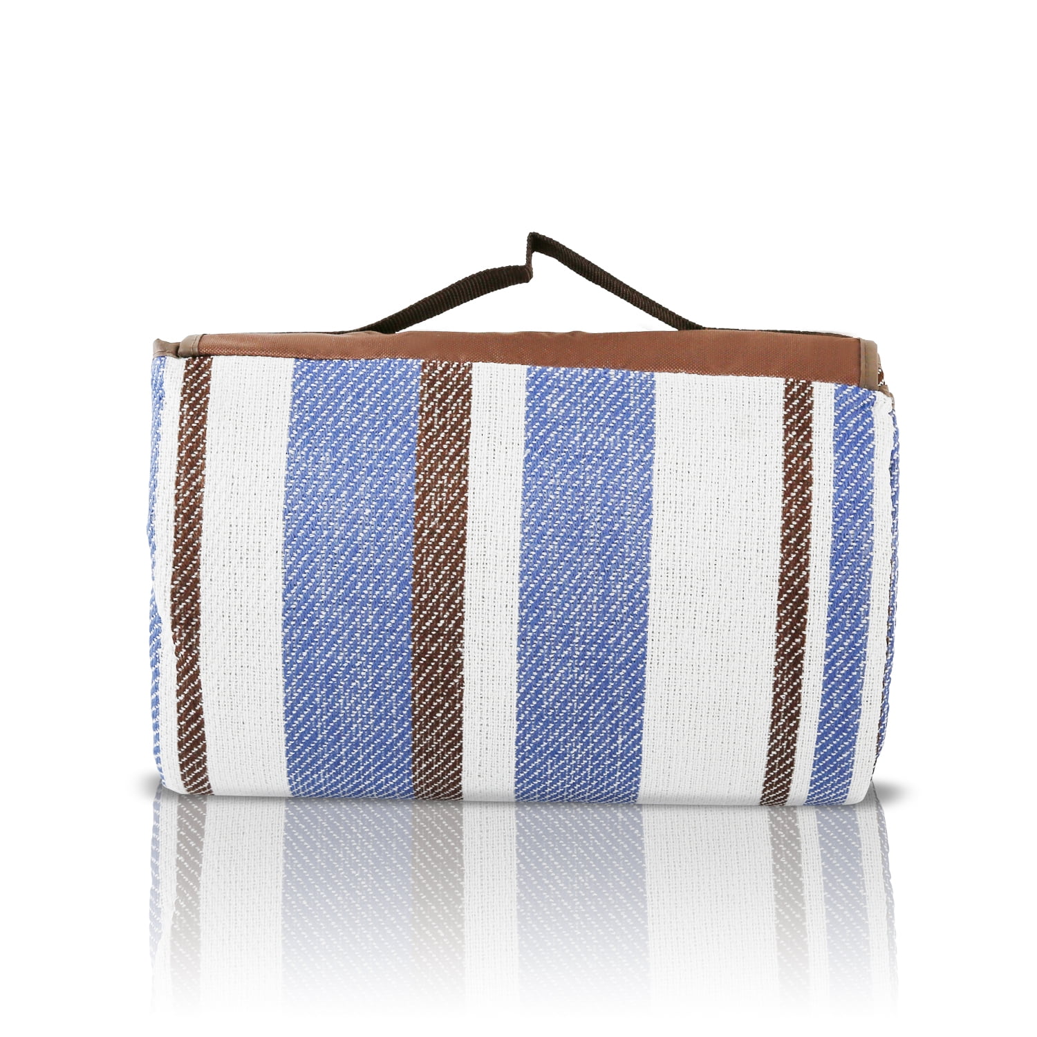 Water-Resistant Picnic Blanket With Tote - Extra Large Outdoor Mat For Beach & Camping