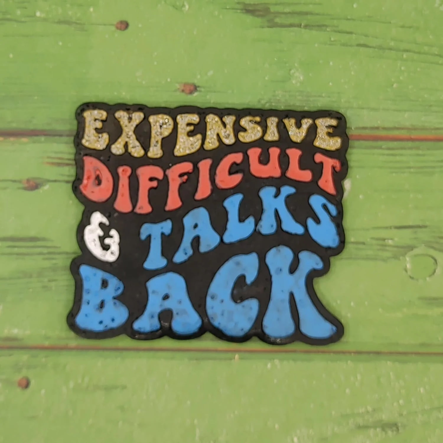 Expensive, Difficult, and Talks Back Silicone Freshie Mold