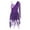 Purple, variant on inhzoy Women Lyrical Dance Costumes Sequin Tulle Flowy Long Dress Morden Contemporary Dancewear