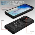 thumbnail image 4 of Case for Galaxy S21 Ultra, Shockproof Impact Resistant with Slide Lens Protective Cover Case for Samsung Galaxy S21 Ultra 4G/5G 6.8 inch (Black), 4 of 13