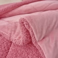 thumbnail image 5 of JML 2 Piece Sherpa Fleece Borrego Blanket,Thick Warm Baby Borrego Blanket,Twin Size 60" x 80", 5 of 5