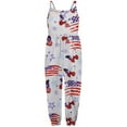 thumbnail image 4 of Herrnalise Girls Children's Summer Independence Day Romper Sling Sleeveless Backless Short Jumpsuit Sales !, 4 of 8