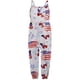 thumbnail image 4 of Body De Bebé Canastilla Onesies Para Niñas Pequeñas Verano De Los Niños Día De La Independencia Mameluco Sling Sin Mangas Sin Espalda Mono Corto Blanco Odeerbi LM103-4186, 4 of 8