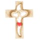 thumbnail image 1 of Exquisita figura de resina artesanal en forma de cruz, adorno decorativo con forma de cruz de corazón., 1 of 5