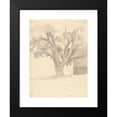 thumbnail image 2 of Robert Hills 11x14 Black Modern Framed Museum Art Print Titled - Walnut Tree (ca. 1826), 2 of 5