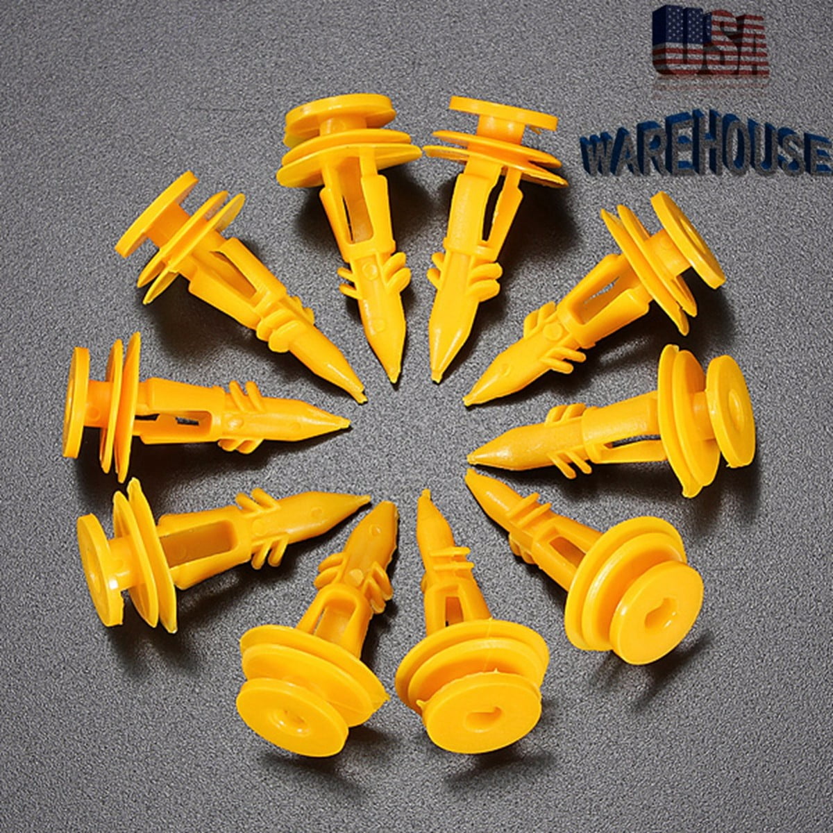 10Pcs Door Panel Fastener Retainer Clips 6502991 For Jeep Grand