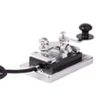 thumbnail image 6 of Stainless Steel CW TelegraphHand Key for Shortwave Radio Communication Teaching ShortWave Radio Morse Heavy-Duty Key, 6 of 8