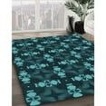 thumbnail image 2 of Ahgly Company Indoor Rectangle Patterned Deep Teal Green Area Rugs, 3' x 5', 2 of 6