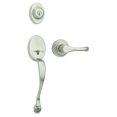 thumbnail image 1 of Weiser Augusta Handle Set, Exterior Door Lock Featuring SmartKey and Microban, Satin Nickel, 1 of 1