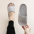 thumbnail image 3 of Shower Shoes for Women Men Comfort Anti-Slip Quick Drying Bath Slippers Open Toe Cloud Slides, 3 of 5