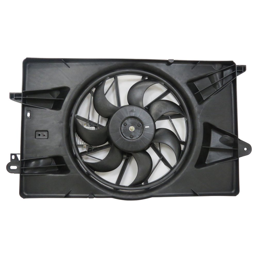 Dual Radiator and Condenser Fan Assembly