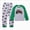 Green, variant on ZIXKCGDSE Boys 2 Piece Outfits Crewneck Long Sleeved Graphic T-Shirt and Pants Home Clothes Size 5-6 Years