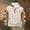 Beige(New), variant on PNTUTB Men's Fleece Stand-up Collar Quarter Zip Casual Retro Ethnic Print Warm Pullover Sweatshirts with Pocket