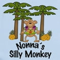 thumbnail image 2 of CafePress - Nonna's Silly Monkey Boy Baby/Toddler Bodysuits - Baby Light Bodysuit, Size Newborn - 24 Months, 2 of 4