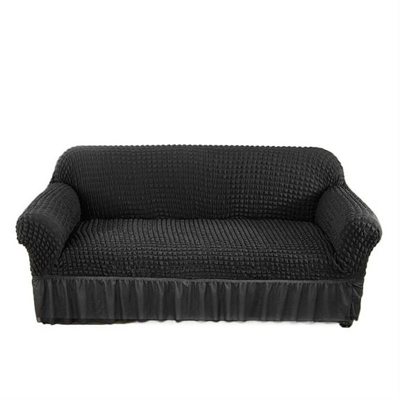 Plaid Seersucker Sofa Cover For Living Room Stretch For Home Armchair Cover 1/2/3/4 Seat Corner Sofa Couch Cover