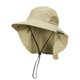 thumbnail image 1 of Tirrinia Sombrero para el sol con solapa para el cuello y ala ancha, UPF 50+, gorras de pesca para senderismo, safari, para hombres y mujeres, perfecto para aventuras al aire libre, 1 of 1