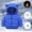 Blue, variant on Zecgelong Winter Baby Kids Boys Girls Long Sleeve Keep Warm Zipper UP Hood Coat Jacket With Pocket