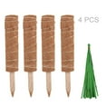 thumbnail image 3 of Plant Climbing Vine Coconut Palm Stick Stand, Coir Totem Pole Totem Moss Stick For Plant Support Extension, 3 of 8