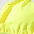 thumbnail image 4 of Otqutp Bathing Suit Cover up Kids New Girls Yellow Flowers Split Swimsuit Small Middle And Large Children's Swimwear Children's Bikini, 4 of 7