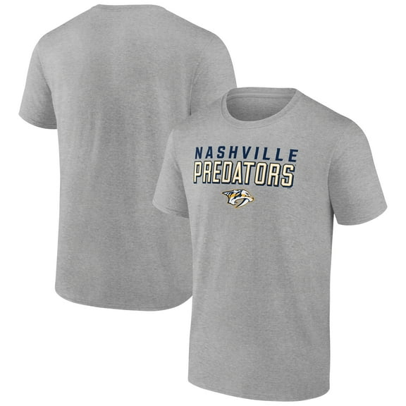 Men's Heathered Gray Nashville Predators Swagger T-Shirt