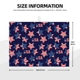 thumbnail image 2 of Yiaed American Stars Print Highly Absorbent Microfiber Kitchen Counter Mat, Dish Drying Pad for Dishes, Utensils, Pots and Pans, Large 18" x 24", 2 of 7