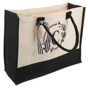 Portable Gifts Bag Beach Tote Bag Large Gifts Packaging Bag Wedding Gift Bag with Handle (Letter C)