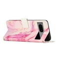 thumbnail image 3 of Nalacover for Google Pixel 7 Marble Pattern Wallet Case with Credit Card Slots Holder Kickstand Cover, Soft Silicone Shokcproof Anti-Fall Premium PU Leather Magnetic Clasp Flip Case,Rosegold, 3 of 8