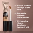 thumbnail image 5 of e.l.f. Soft Glam Satin Concealer, 23 Light Cool, 0.21 fl oz, 5 of 8