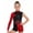 Red, variant on vastwit Gymnastics Leotard for Girls Sequin Metallic Tumbling Unitard Color Block Dance Biketard Shorts Jumpsuit Hot Pink 10