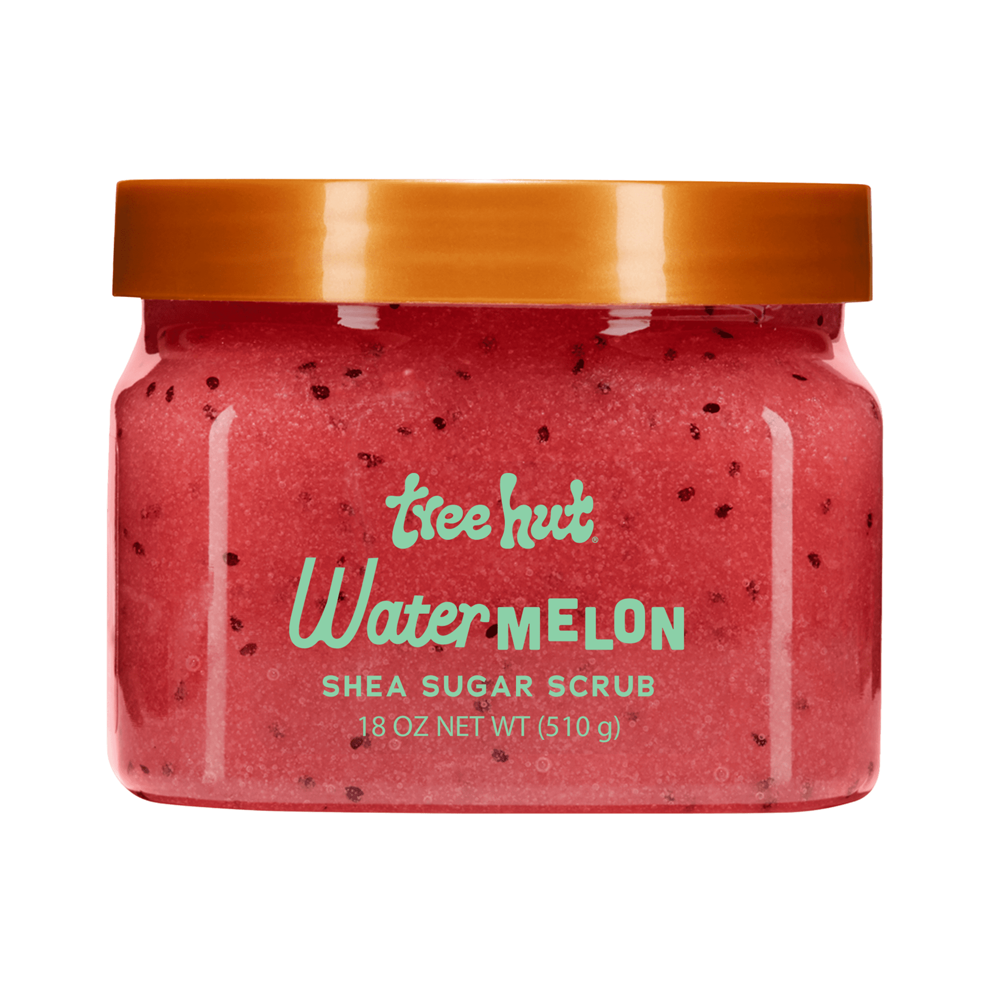 Tree Hut Watermelon Shea Sugar Exfoliating and Hydrating Body Scrub, 18 oz.