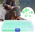thumbnail image 4 of Plastic Sea Fish Bead, Advanced Technology 17x10x2.5cm Fishing Bead Kit, Taps for Fishing Stands Hooks Lures, 4 of 8