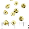 thumbnail image 4 of 144 Ensembles de Boutons-Pression de Haute Qualité, 8mm, Or, 4 of 4