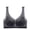 Black, variant on JGTDBPO Front Closure Bras For Women Traceless No Underwire Comfortable Breathable Front Snap Bras Post Surgery Brassiere Gathered Adjusted Bra Wireless Minimizer Bra Everyday Bra Underwear