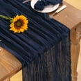 thumbnail image 5 of Table Runner DeZerlor, gasa azul marino, 35 x 300 cm, paquete de 6, 5 of 5