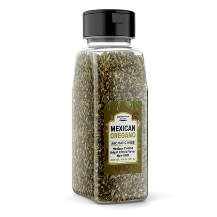 Unpretentious Mexican Oregano, 6.4 oz, Aromatic & Flavorful, Mexican Cuisine, Dried