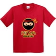 thumbnail image 3 of Inktastic Ninja Master Youth T-Shirt, 3 of 5