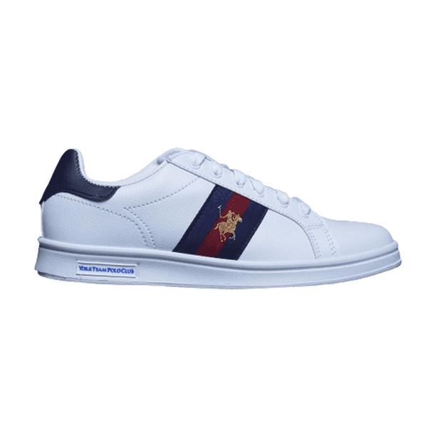 Tenis Casuales YORK TEAM POLO CLUB Dama blanco 24 Bodega Aurrera