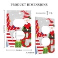thumbnail image 3 of Haiem Christmas Gnome With Love Pattern Decorative Wall Plates, 1-Gang 5.0" x3.0", Unbreakable Thermoplastic Faceplate Cover for Decorator Receptacle Outlet & Switch-Style S, 3 of 6