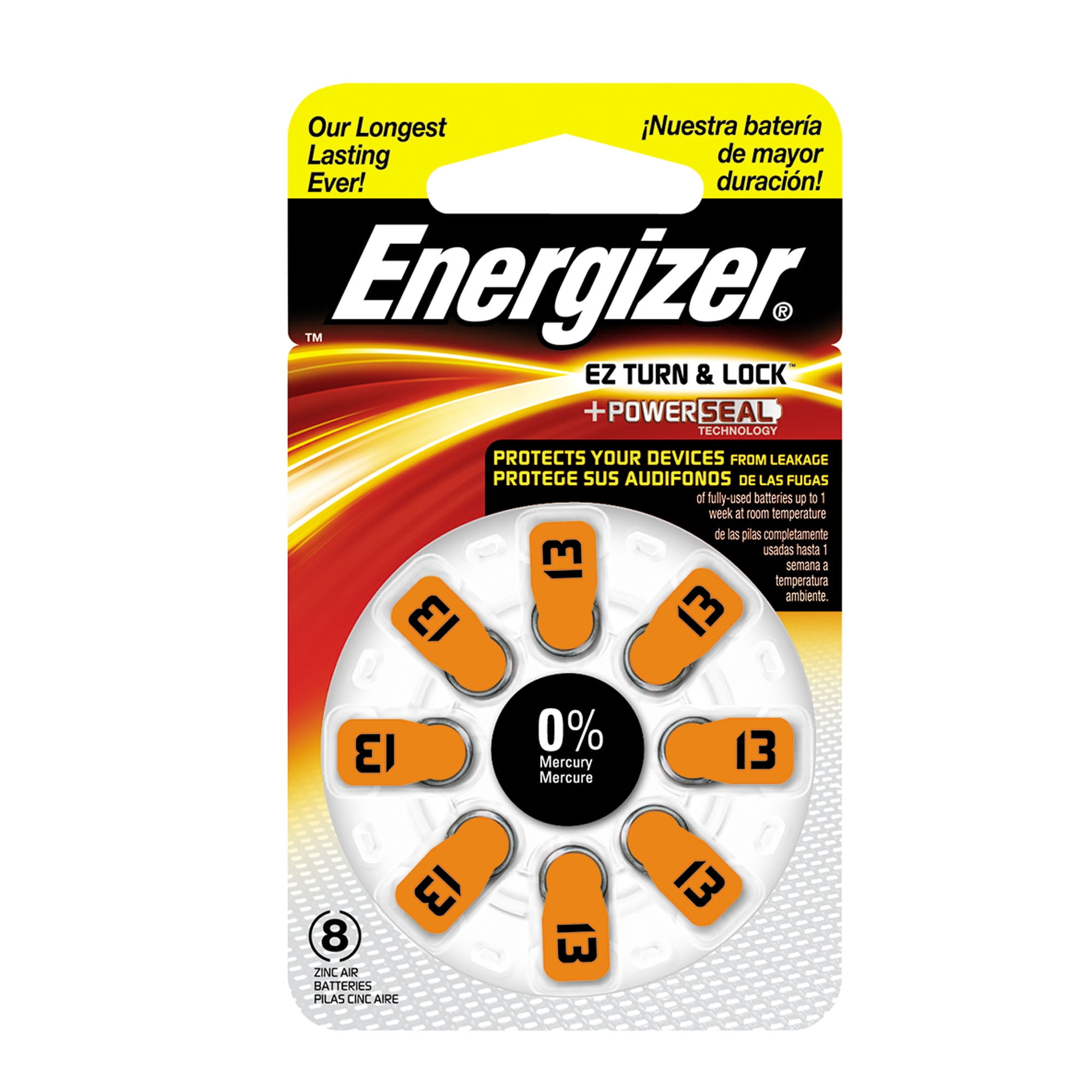 32Pack Energizer AZ13 Zinc Air Hearing Aid Batteries Walmart Canada