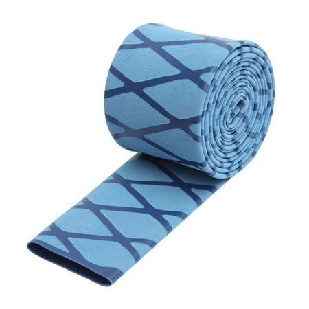 Aoanydony Non for Slip Textured X-Tube for Heat Shrink Tubing Fishing Rod Grips 22mm Blue