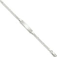 thumbnail image 2 of Jewelry by Sweet Pea Sterling Silver ID with Heart Bracelet, 2 of 5