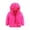 Rose Red, variant on Esaierr Toddler Kids Boys Girls Winter Coats Solid Color Cotton Jacket Lightweight Down Jacket Baby Puffer Hooded Coats Outerwear for 2-12 Years