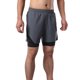 thumbnail image 4 of Shorts de running 2 en 1 para hombre con bolsillos para toallas de secado rápido Arsuxeo pantalones cortos de hombre, 4 of 7