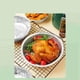 thumbnail image 4 of 20 Pack 6" Disposable Aluminum Foil Plates, Round Aluminum Pie Pans for Air Fryers, Baking, Storing and Roasting, 4 of 4
