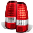 thumbnail image 2 of AKKON - For [C-Shape Full LED Style] 1999 2000 2001 2002 Chevy Silverado | 1999-2003 GMC Sierra Taillights Pair, 2 of 7
