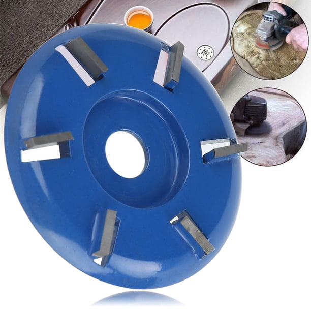 Disco De Talla De Madera De 6 Dientes De Material De Acero De Aleación, Herramienta De Carpintería, Para Pulir Mesa De Centro De Madera Blanda ANGGREK Otros