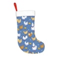 thumbnail image 2 of Fuzoiu Chicken Family Print Christmas Stockings, Party Supplies & Kids Gifts,Big Xmas Stockings Decoration for Family Decorations Hanging Ornament for Xmas Holiday Party, 2 of 7