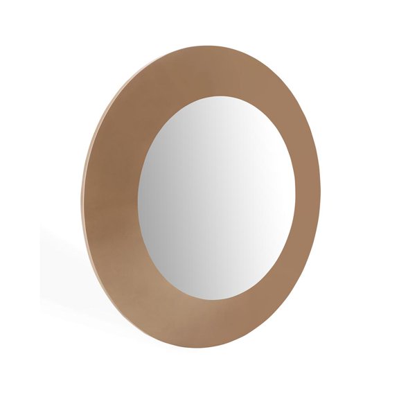 Whiteline Modern Living Emily Mirror high gloss gold lacquer